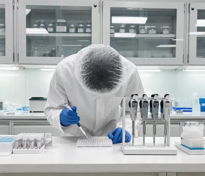 Application specialist at PCR bench