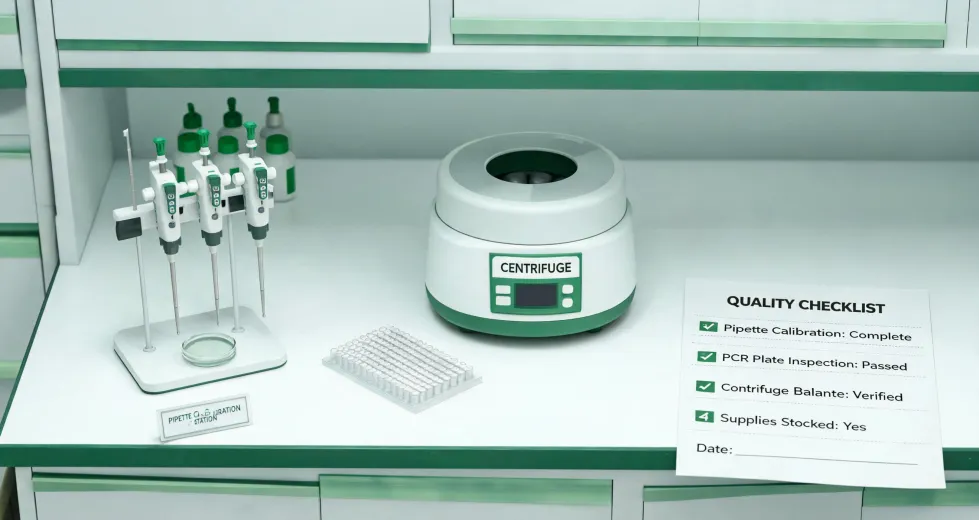 Laboratory article visual