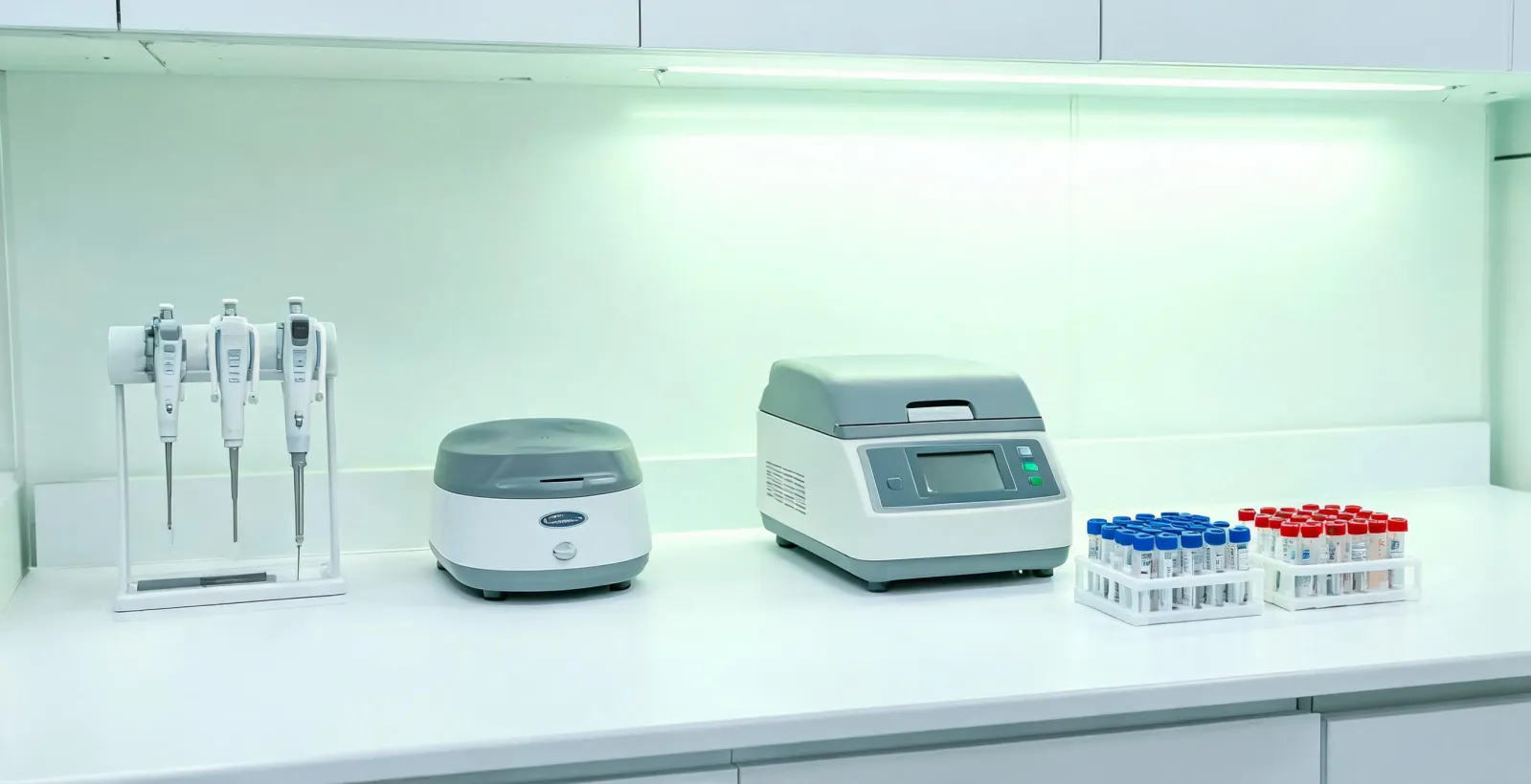 Clean molecular laboratory bench