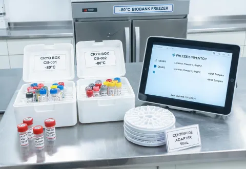 Biobank sample prep